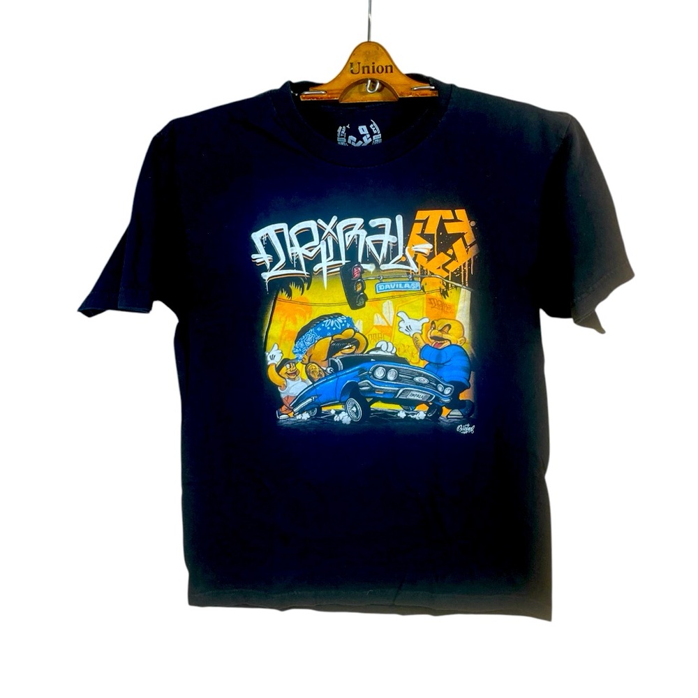 Tribal Gear Cholo In Lowrider Men’s/ Unisex Graphic Short Sleeve T-Shirt Size L